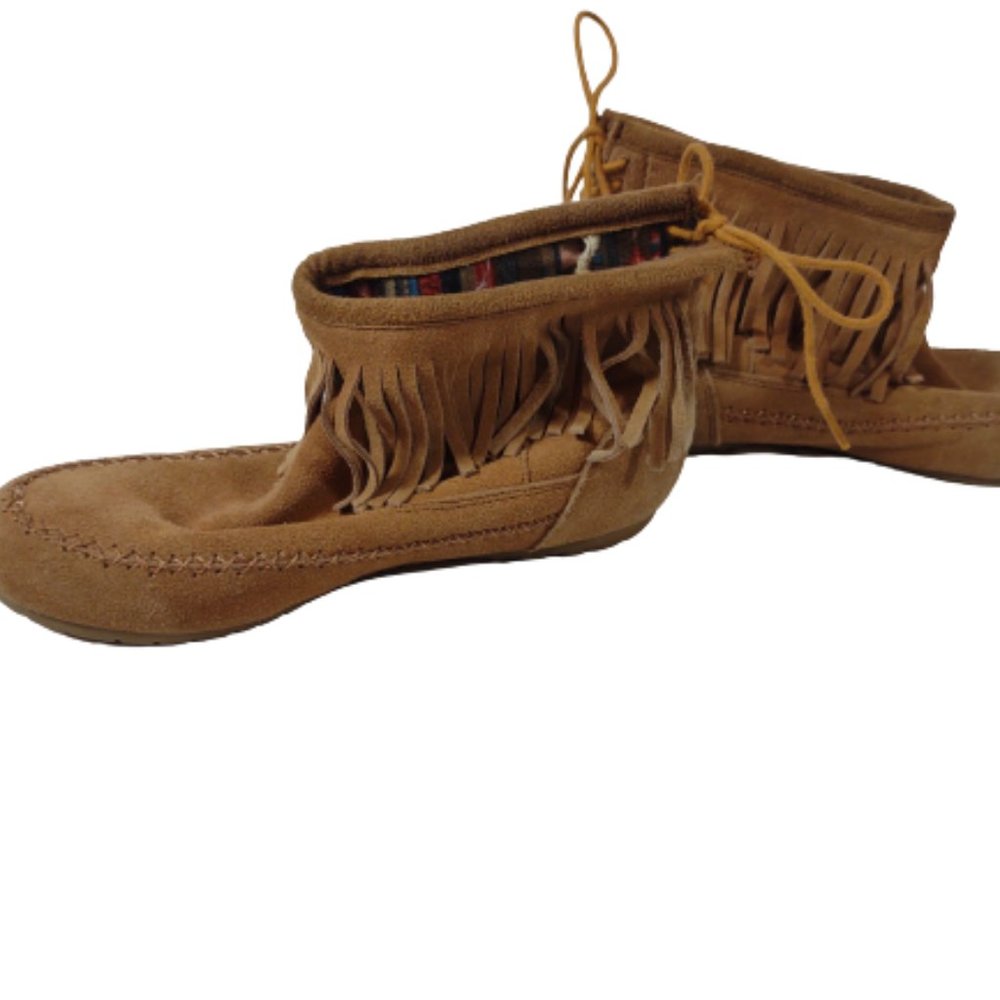 Makalu Canyon Moccasin Boots Women's size 6M Suede Brown - Picture 5 of 8